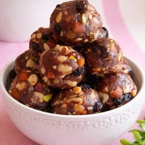 Nutritional Power of Dry Fruit Ladoos from Graindians displayed in form of protein rich healthy ladoos.