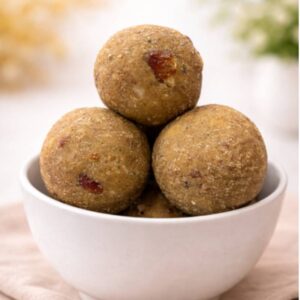 Gond Ladoos made with edible gum and ghee