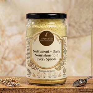 Nuttyment by Graindians made with makhana nuts and seeds for everyday nutrition