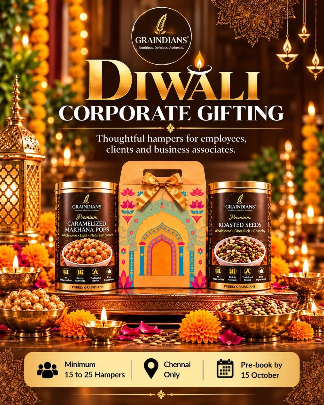 Diwali Premium Corporate Gifting For Chennai